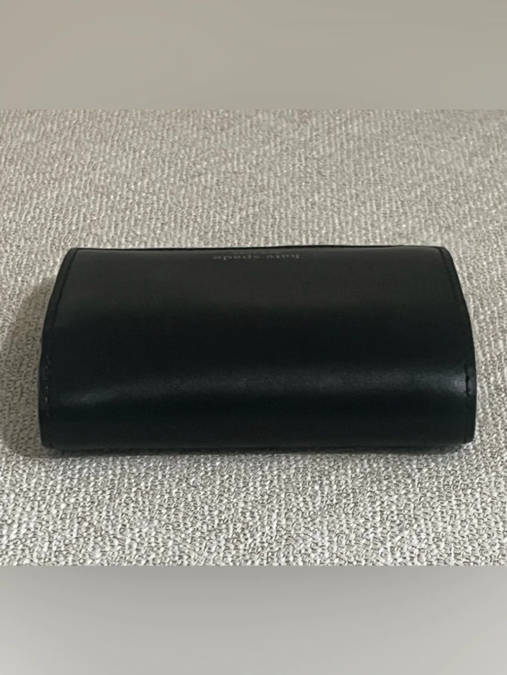 Kate Spade Black Leather Compact Wallet